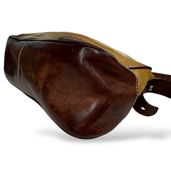 ▪️|VTG| DOONEY & BOURKE 1975 Leather Hobo Bag - Picture 8 of 10